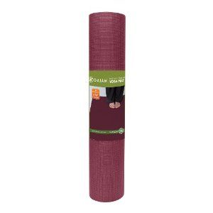 Gaiam 72 Extra Long Cabernet Red Yoga Mat 4 mm Thick