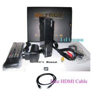  M3 1080PI Full HD PVR FTA Satellite Receiver HDMI Cable Adapter