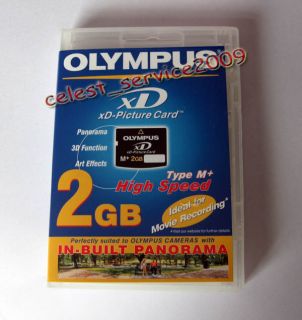 2GB XD MEMORY CARD TYPE M XD PICTURE CARD OLYMPUS FUJI M Picture Card