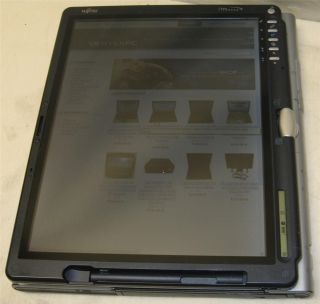 Fujitsu Lifebook T4020d P4M 1 73GHz Windows XP Convertible Tablet