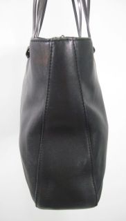 description you are bidding on a frederic fekkai black leather handbag