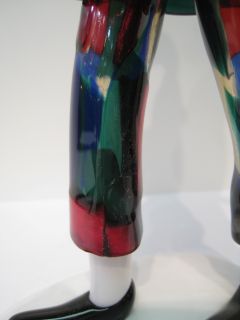Fulvio Bianconi Commedia del Arte Glass Figurine