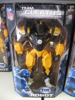 PITTSBURGH STEELERS Cleatus Fox Team Robot *New In Box 2.0 Version*