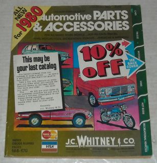 1980 J.C. WHITNEY & Co AUTOMOTIVE PARTS & ACCESSORIES CATALOG