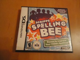  Nintendo DS Scripps Spelling Bee Games