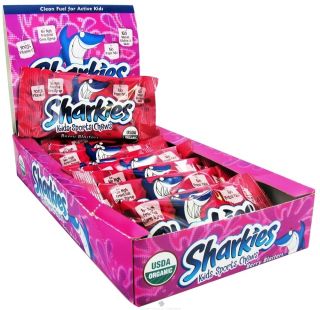 Sharkies Kids Organic Sports Chews Berry Blaster 1 58 Ounce Bags Pack