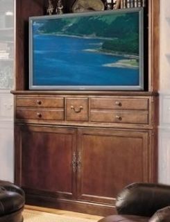 this sale includes one stanley furniture wainwright tv lift console