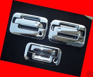 Ford F150 Chrome Door Handle Tailgate Covers 04 13