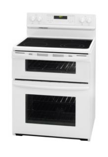 Frigidaire White Freestanding ELECTRIC Double Oven Range FGEF300DNW