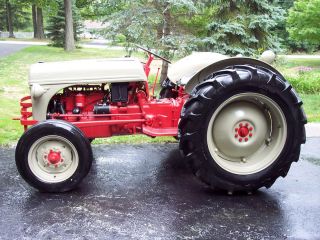 Ford Tractor 8n Restored Motor New Rear Tires and Rims Ford Script