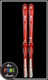   Piste Skis w G3 Targa Bindings 181cm Red Telemark All Mountain Tour
