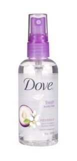 Pack Dove Go Fresh Body Mist Rebalance Plum & Sakura Blossom Scent 1