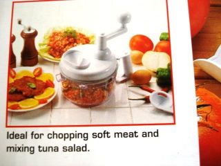 Large Size Salsa Maker Chopper Food Salad Spinner Juice