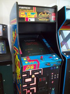 MS Pac Man Galaga Arcade Orig Coin Op Video Game