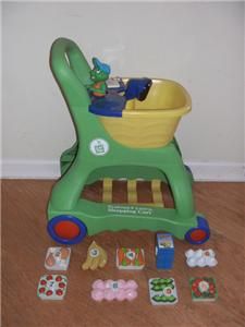 Leap Frog Pretend and Learn Shopping Cart with Scanner & Food