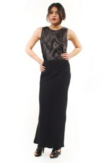 very elegant simple john galliano skirt black maxi skirt 14 buttons up