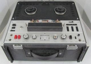 Vintage Sony TC 660 Reel to Reel 4TRACK Tape Recorder Player for Parts