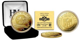 Seattle Seahawks NFL 2012 Commemorative 24KT Gold Medallion Game Coin