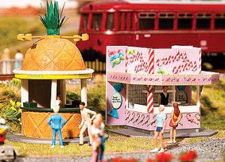 HO Scale   FRUIT JUICE & CANDY BOOTH / CIRCUS / FAIR / MARKET