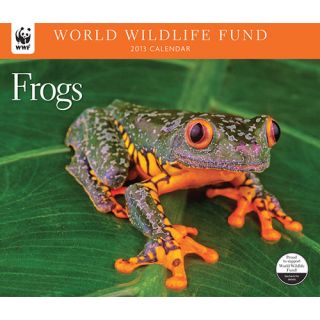 Frogs WWF 2013 Deluxe Wall Calendar
