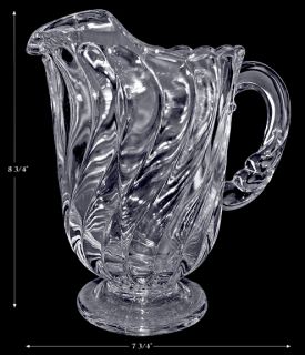 Fostoria Colony 2412 Hard to Find Footed Pitcher Jug