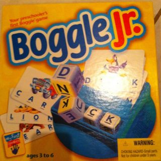 Boggle Jr Board Game