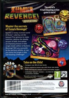 Zumas Revenge Adventure PC Game New SEALED Zumas