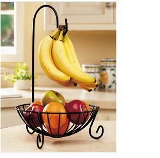 Fruit Basket with Banana Tree Fruit Hook