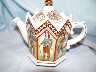 Sadler 2 Cup Teapot King Charles and The English Civil War
