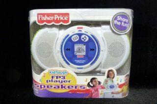 Fisher Price Kid Tough FP3 Player Speakers New in Package 2006 K5365