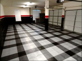 GarageDeck® GRAPHITE   USA made Garage Floor Tile   Easy DIY Flooring