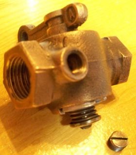 shut off gas valve with 1 4 fip pilot side tap accessable by removing