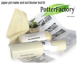 PotterFactory Pot maker & Soil Blocker   gardening tool