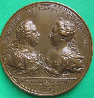 Franciscus Avg Maria Theresia Avg Large Bronze Medal