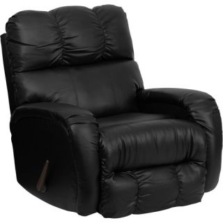 FlashFurniture Contemporary Bentley Leather Chaise Rocker Recliner