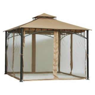  Outdoor Oasis Gazebo Mosquito Bug Insect Netting Net 10x10 Replacement