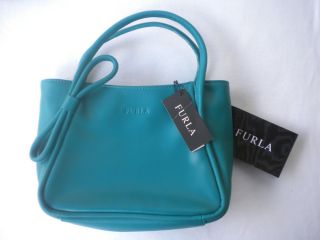  Furla "Sophie" Emerald Handbag
