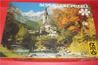 FX Schmid 3332 Piece Jigsaw Puzzle Ramsau Germany 8706