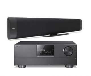 Klipsch G 42 Soundbar and Samsung HW C700 Receiver Home Theater