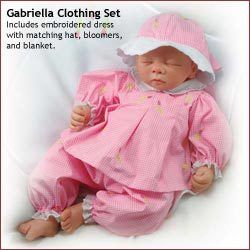 gabriella 4 peice outfit complete with blanket click picture to