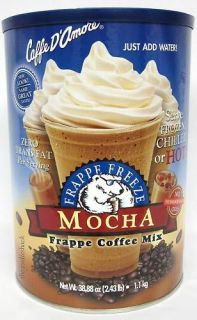 Frappe Mocha Freeze Coffee Frappuccino Drink Maker Mix