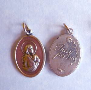 The Madonna Catholic Religious Patron Saint Medal Charm