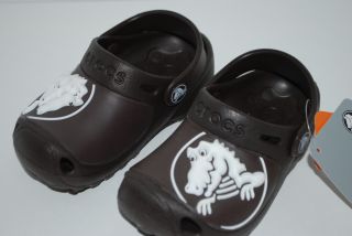 Crocs Kids Gabe 6 7 8 9 10 11 1 Espresso Brown Duke 3D Face Shoes