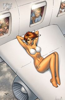 fly the fall 1 limited 500 exclusive garza cover d zenescope