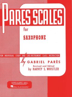 Hal Leonard Pares Scales for Saxophone