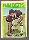 1972 topps 186 gene upshaw rc oakland $ 4 95  see