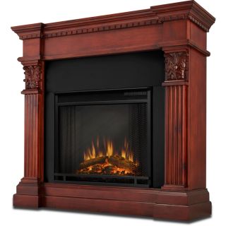 Real Flame Electric Fireplace Gabrielle Dark Mahogany