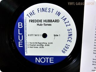 Freddie Hubbard Blue Note Wax Hub Tones B1 0777 7 84115 1 2 Jazz LP