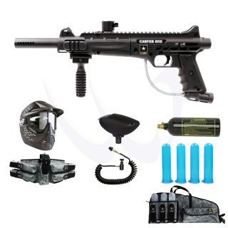 US Army Carver One Paintball Marker Max Combo Package 8910