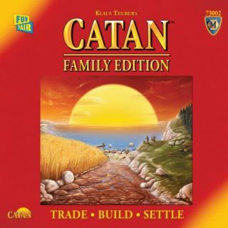  is for Catan Family Edition board game (Mayfair Games) MFG73002